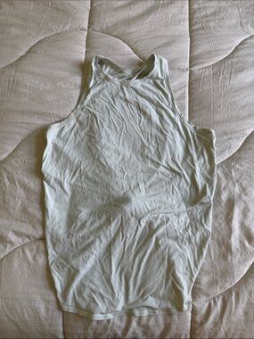 lululemon athletica light mint green High-Neck Racerback Tank